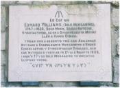 Y gofeb a godwyd i nodi canmlwyddiant marw Iolo Morganwg, 1926