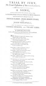 Trial by Jury (1795) Trial by Jury (1795)